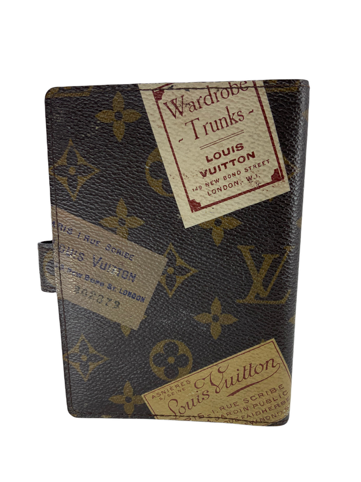 タニベンページLouis Vuitton monogram Louis Vuitton Limited Edition Monogram Labels Agenda - Consigned