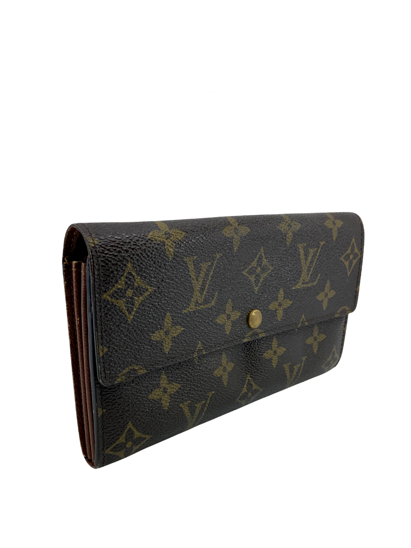 Louis Vuitton Monogram Canvas Long Flap Wallet - Consigned Designs