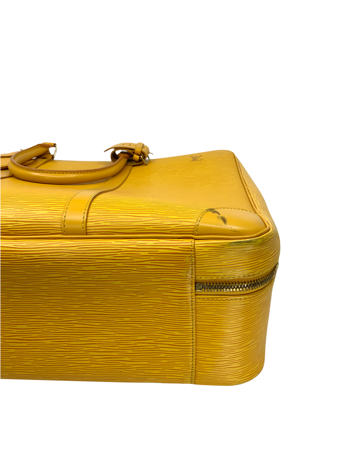 Louis Vuitton Tassil Yellow Epi Leather Sirius 45 Suitcase., Lot #58629