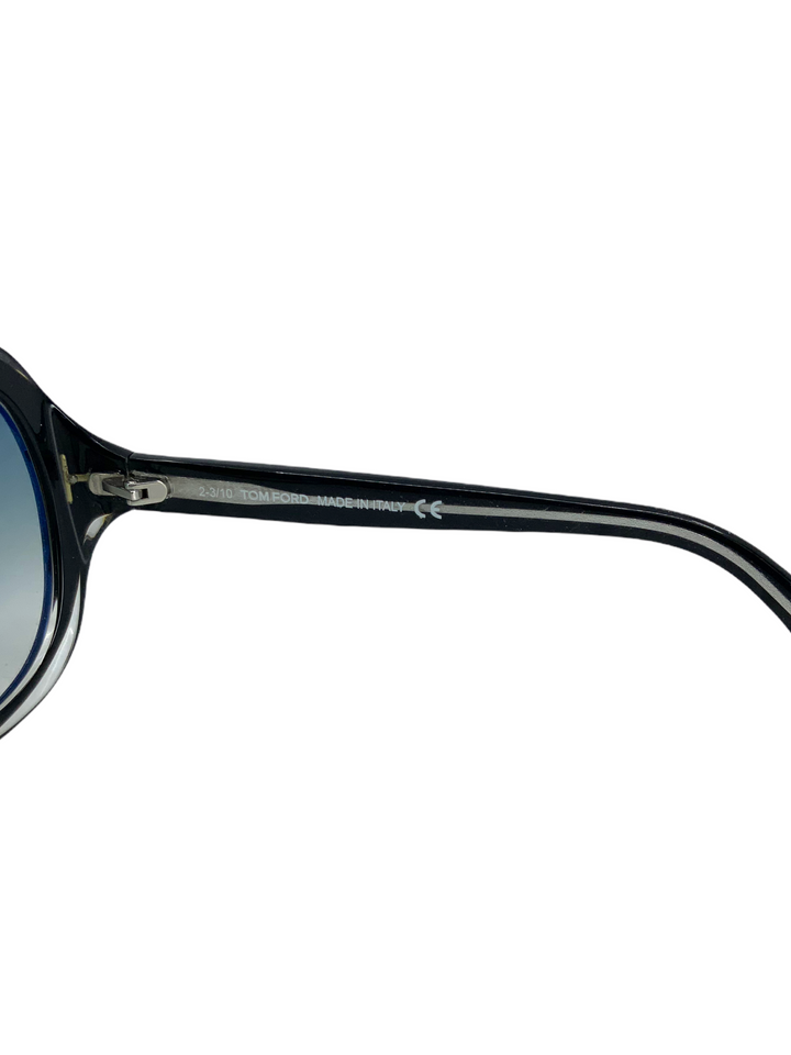 New Tom Ford Cecile TF171 83Z 58mm Purple Oversized Women's