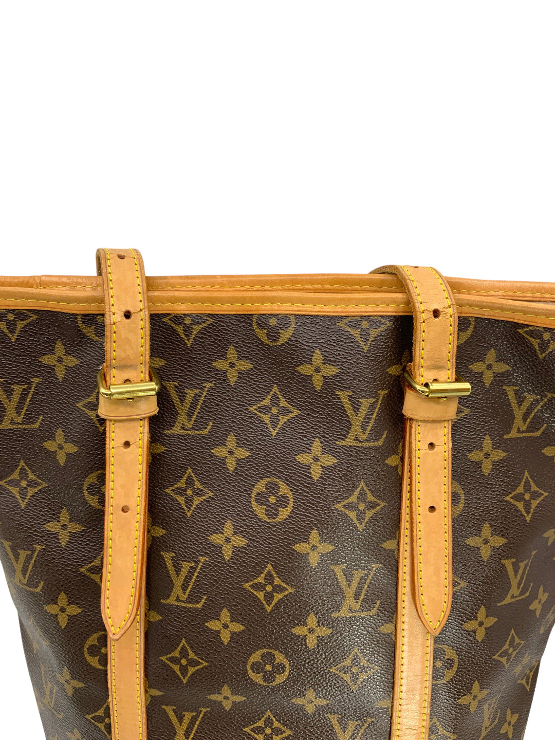 人気を誇る Vuitton Louis Monogram Designs Consigned - GM Bag Bucket Canvas バッグ