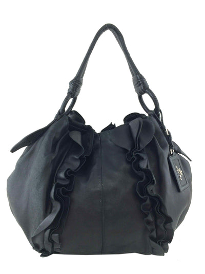 Prada Nappa Ruffle Hobo-Consigned Designs