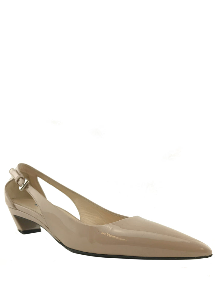 Prada Patent Leather Slingback Pumps Size 6.5 - Consigned