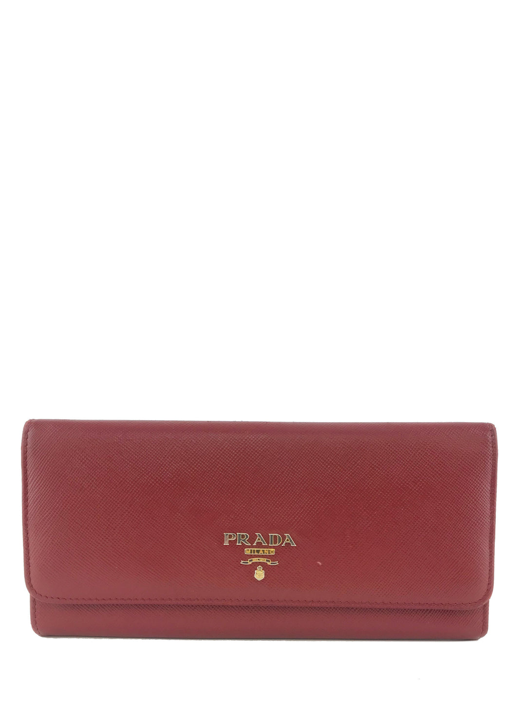 Prada Saffiano Leather Long Wallet - Consigned Designs