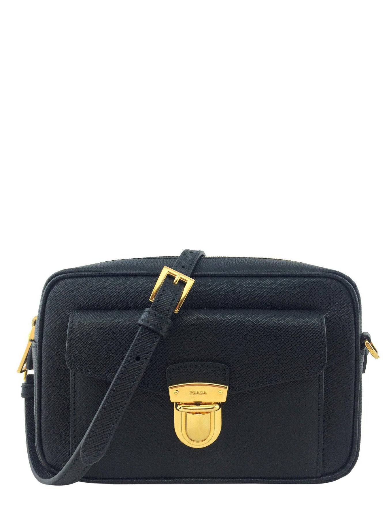Prada Saffiano Leather Small Crossbody Bag Consigned Designs