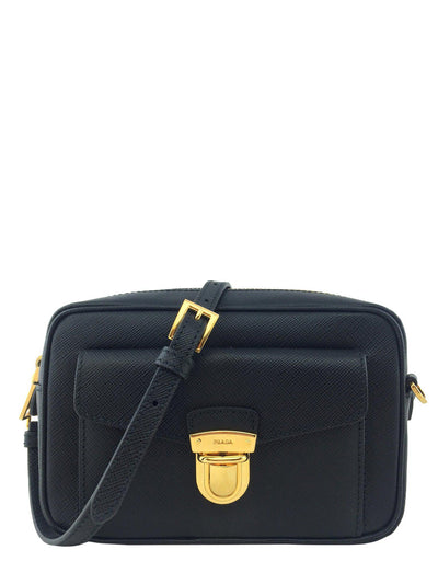 Prada Saffiano Leather Small Crossbody Bag-Consigned Designs