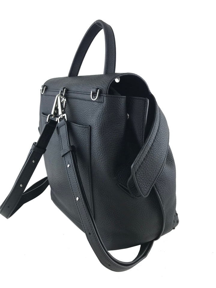 Tod's Medium Leather Studded Wave Backpack - Consigned Designs