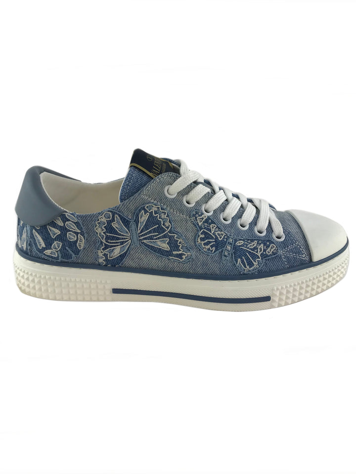 スニーカー VALENTINO GARAVANI Embroidered Canvas Slip Ons Valentino Garavani Embroidered Canvas Bay By Bay Slip Ons