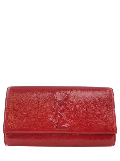 Yves Saint Laurent Belle De Jour Patent Leather Clutch-Consigned Designs