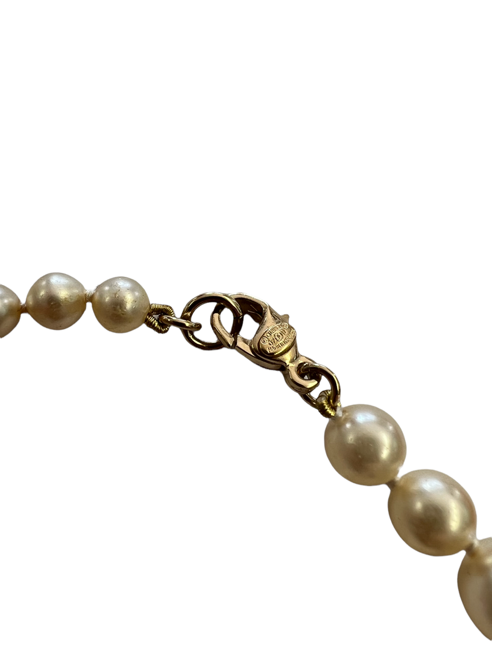 CHANEL CC Logo Timeless Classic Faux Pearl Necklace - Consigned Designs