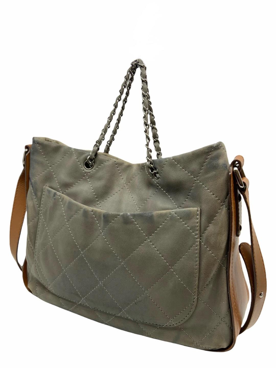 【CHANEL】Chanel 2-way tote★シャネル【ランク:A】 chanel_large_zip_shopping_tote