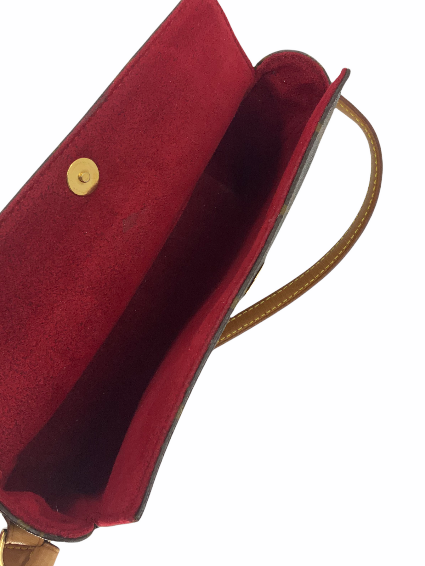 E4744 Authentic Louis Vuitton Monogram Recital Hand Bag M51900