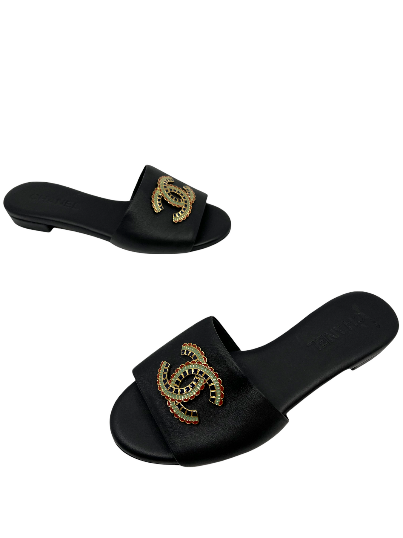 Chanel slides size 8 online
