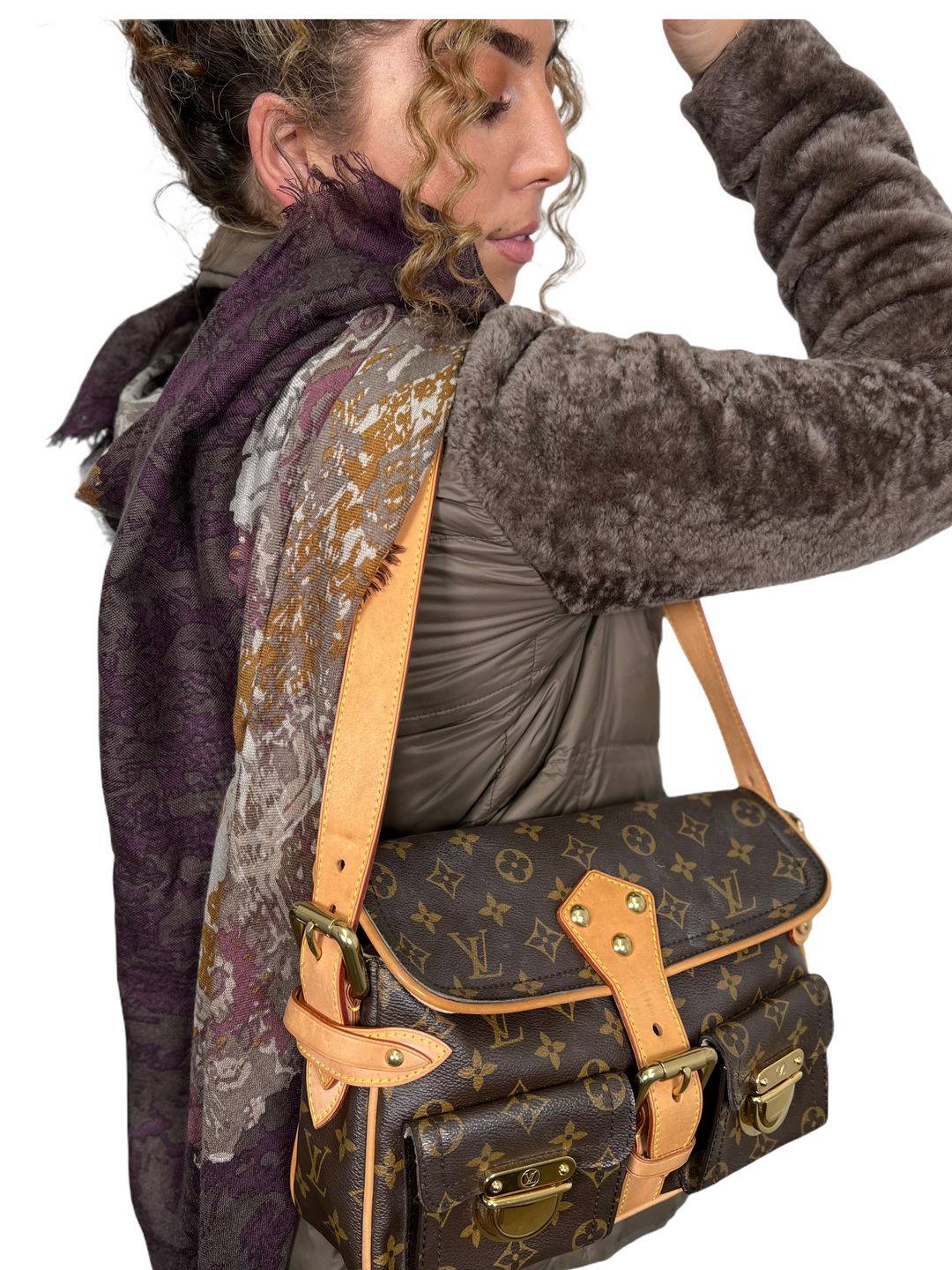 Louis Vuitton Monogram Hudson PM Bag - Consigned Designs