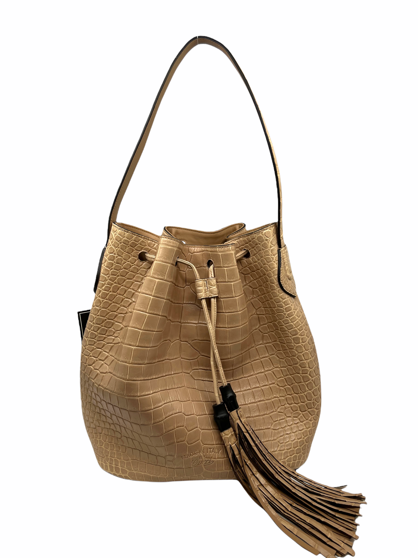 Gucci Lady Tassel Crocodile Bag -