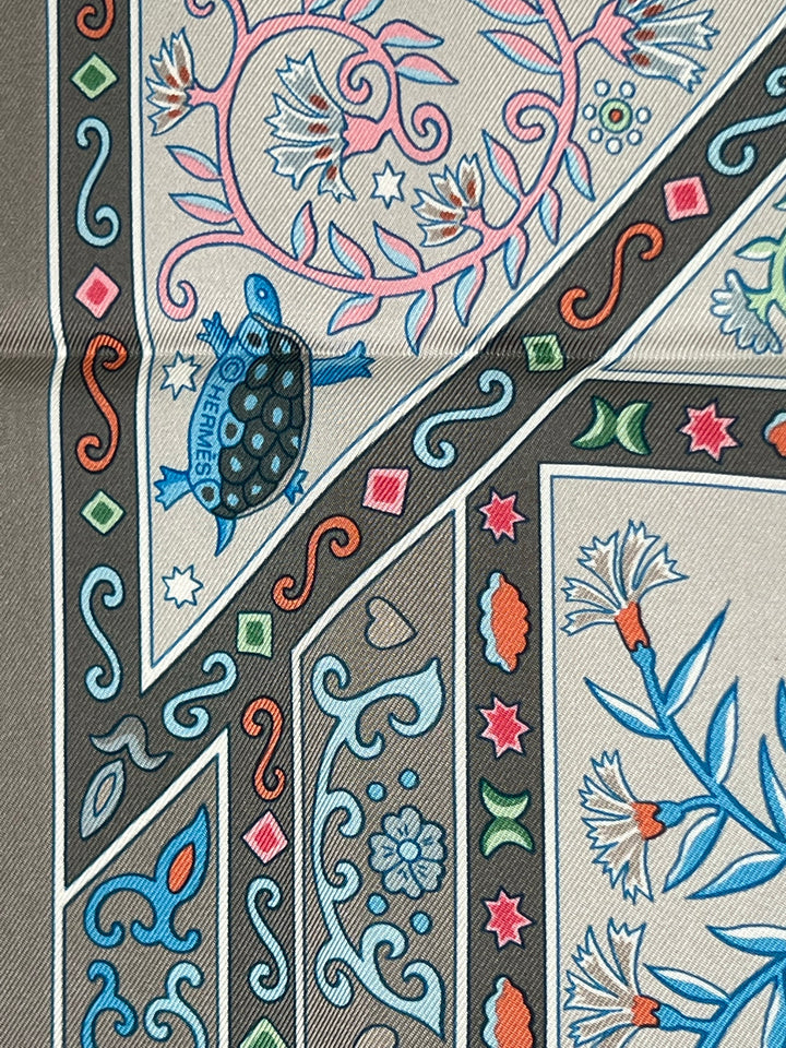 Hermes Peuple du Vent Silk Scarf 90 NWT - Consigned Designs