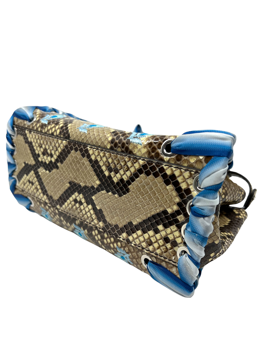 FENDI Pythonバッグ FENDI Brown SNAKESKIN PYTHON SHOW BAG TO YOU HOBO/CLUTCH