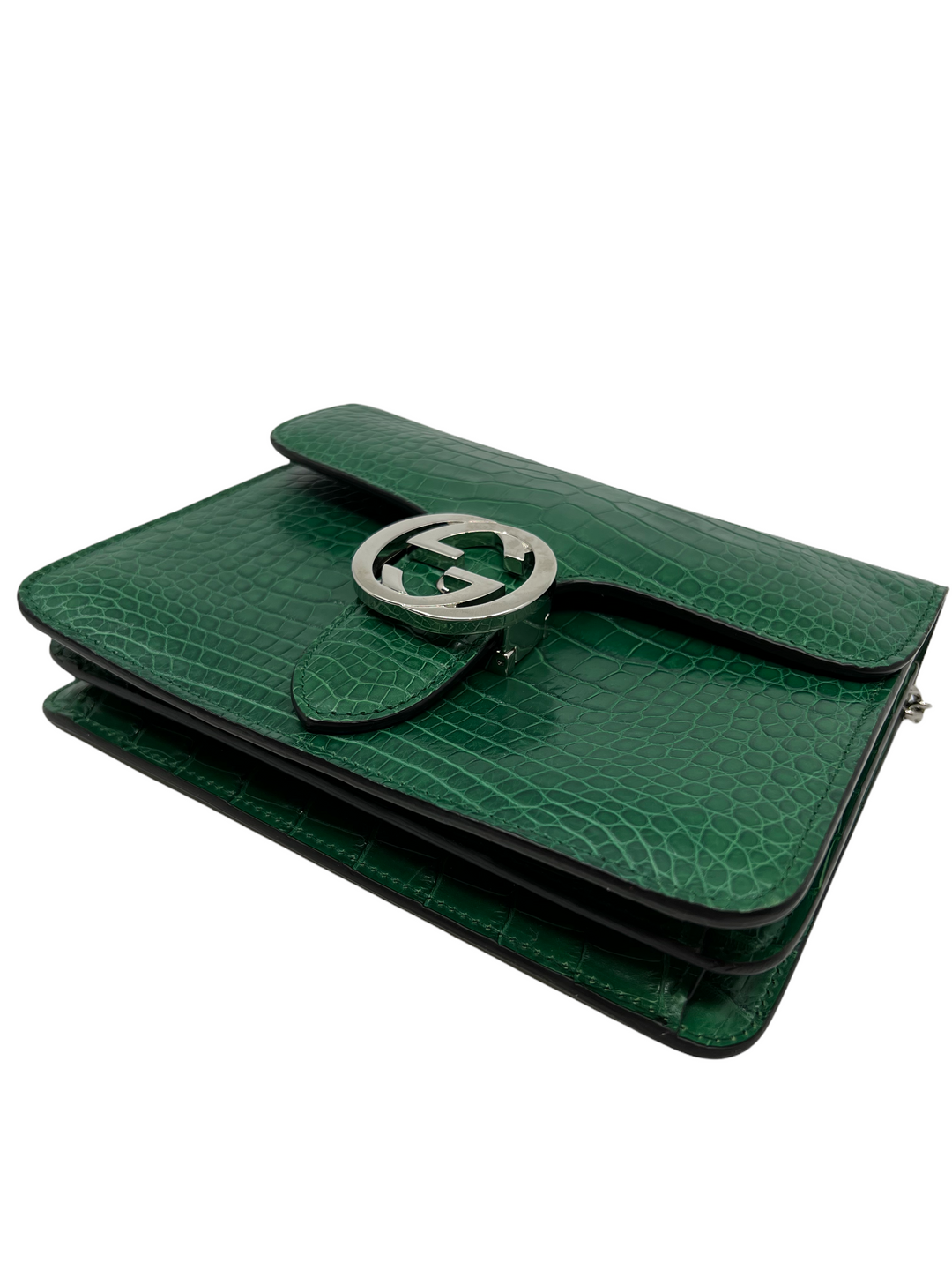 Gucci Dollar Crocodile Interlocking GG Bag - Consigned Designs